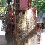 Developing the well #1.