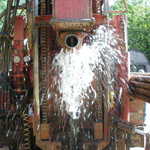 Developing the well #2.